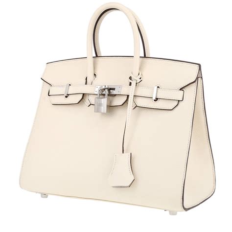 sac hermes birkin blanc|sac birkin hermes occasion.